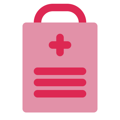 Health, medical, medical report icon